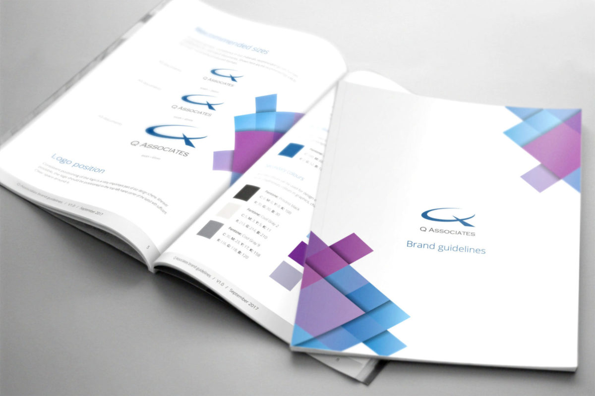 Generate UK Brand Guidelines for Q Associates 
