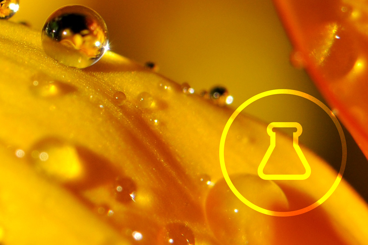 blog-27 | Generate UK Close up image of water droplets with beaker in circle icon