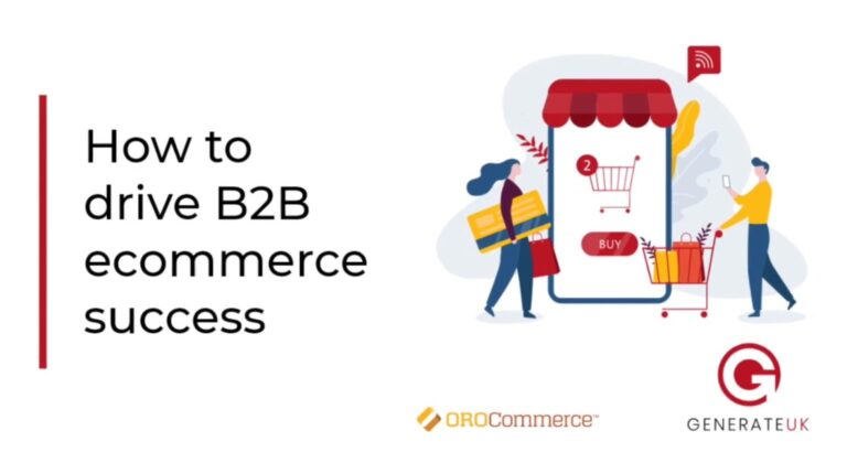 Webinar: How to drive B2B ecommerce success