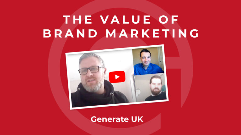 Webcast: The value of brand marketing