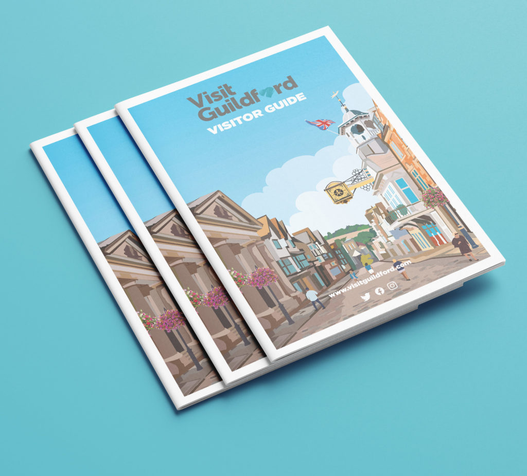 Guildford Visitor Guide Design