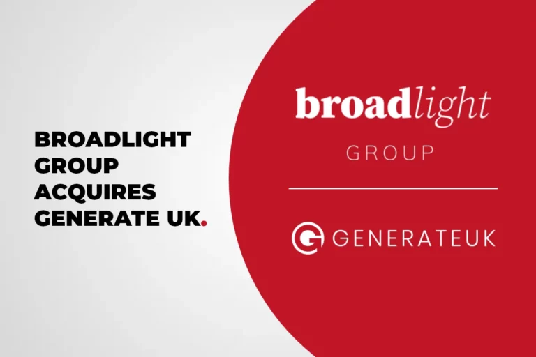 Broadlight Group acquires digital agency Generate UK