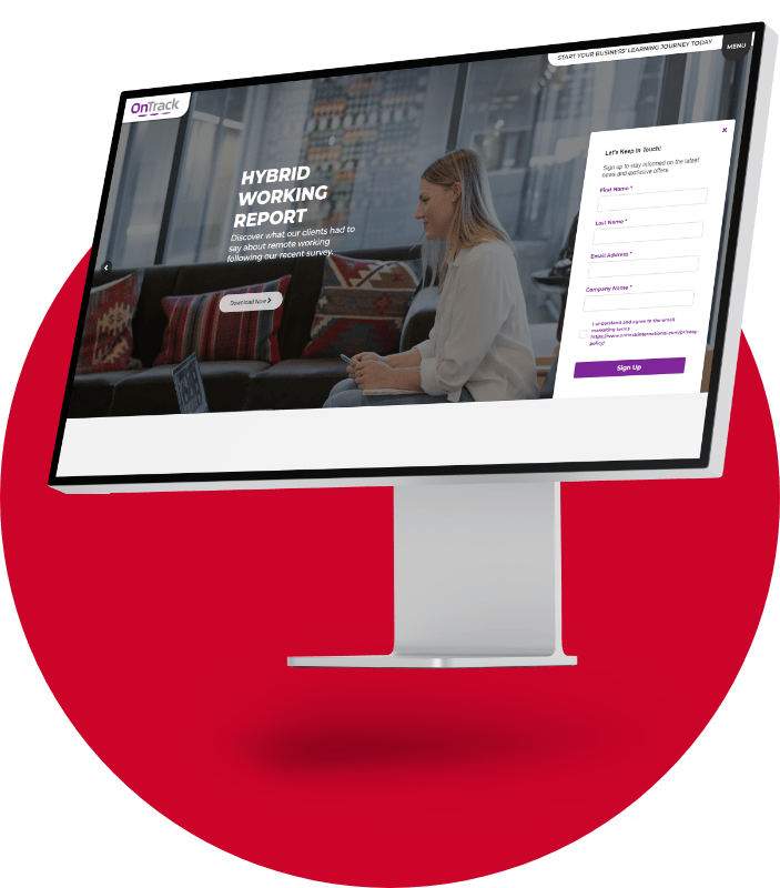 Ontrack website case study