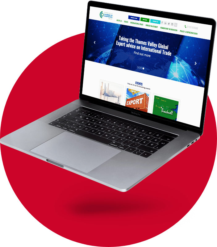 TCOCHeromin | Generate UK Thames Valley Chamber Of Commerce Project Web design Web Development